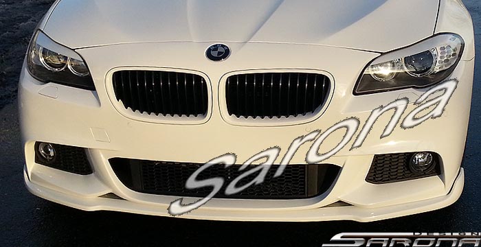 Custom BMW 5 Series  Sedan Front Lip/Splitter (2011 - 2014) - $299.00 (Part #BM-041-FA)